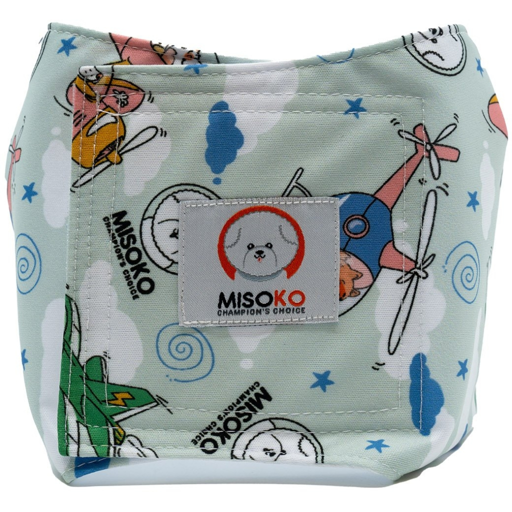 Підгузки для тварин MISOKO&CO багаторазові для кобелів, XL 3 шт. Вояж (HAINMSK63978RIN) - изображение 2