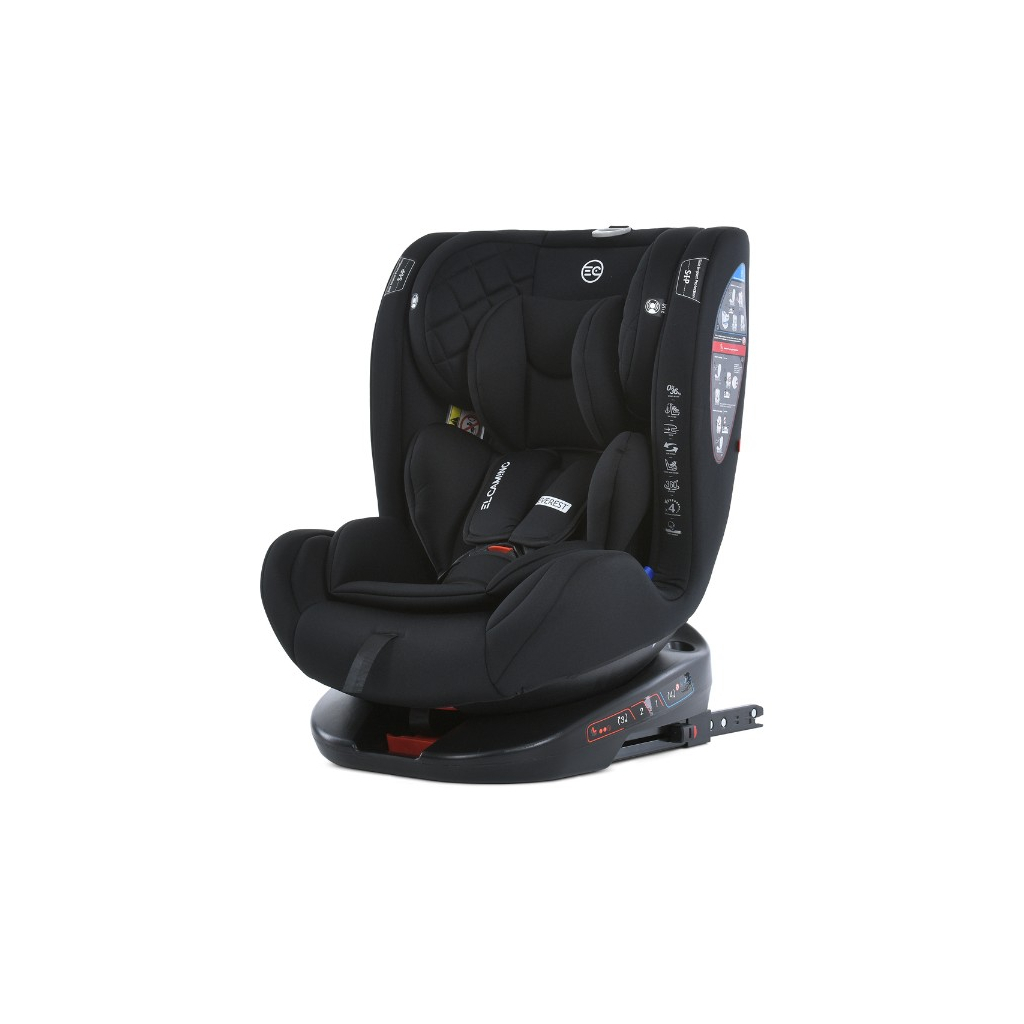 Автокрісло El Camino ME 1114 Everest Black (ME 1114 black) - зображення 1