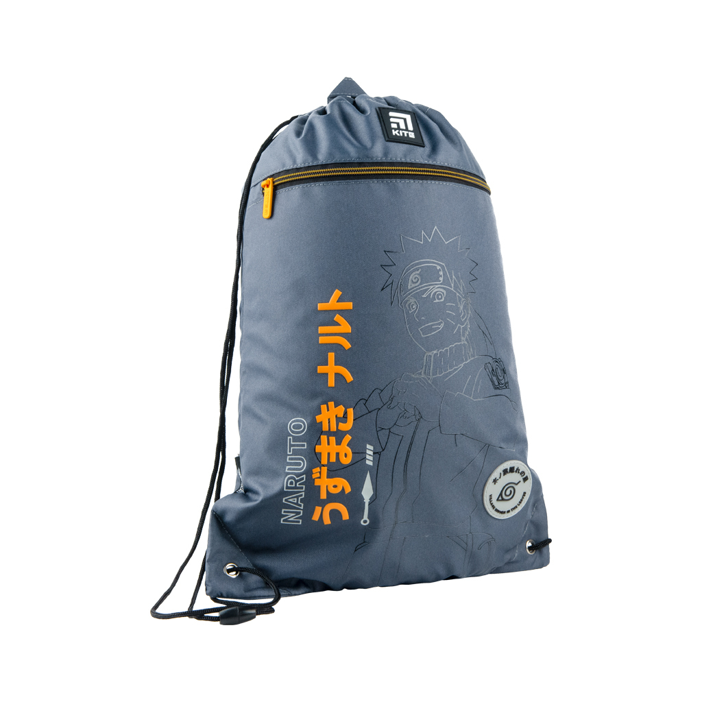 Сумка для взуття Kite Naruto Сіра 46x33 см (NR23-601M) - зображення 3
