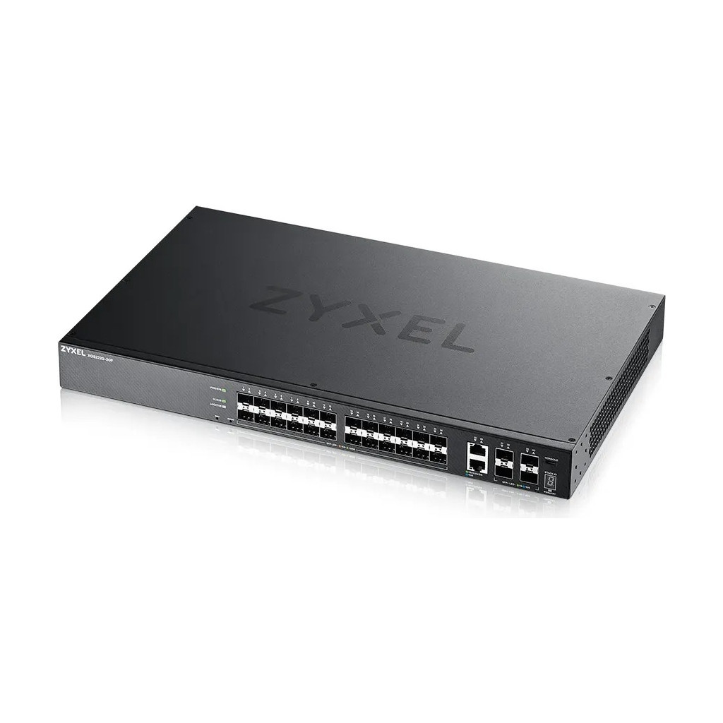 Комутатор мережевий ZyXel Комутатор ZYXEL XGS2220-30F (XGS2220-30F-EU0101F) (XGS2220-30F-EU0101F) - зображення 2