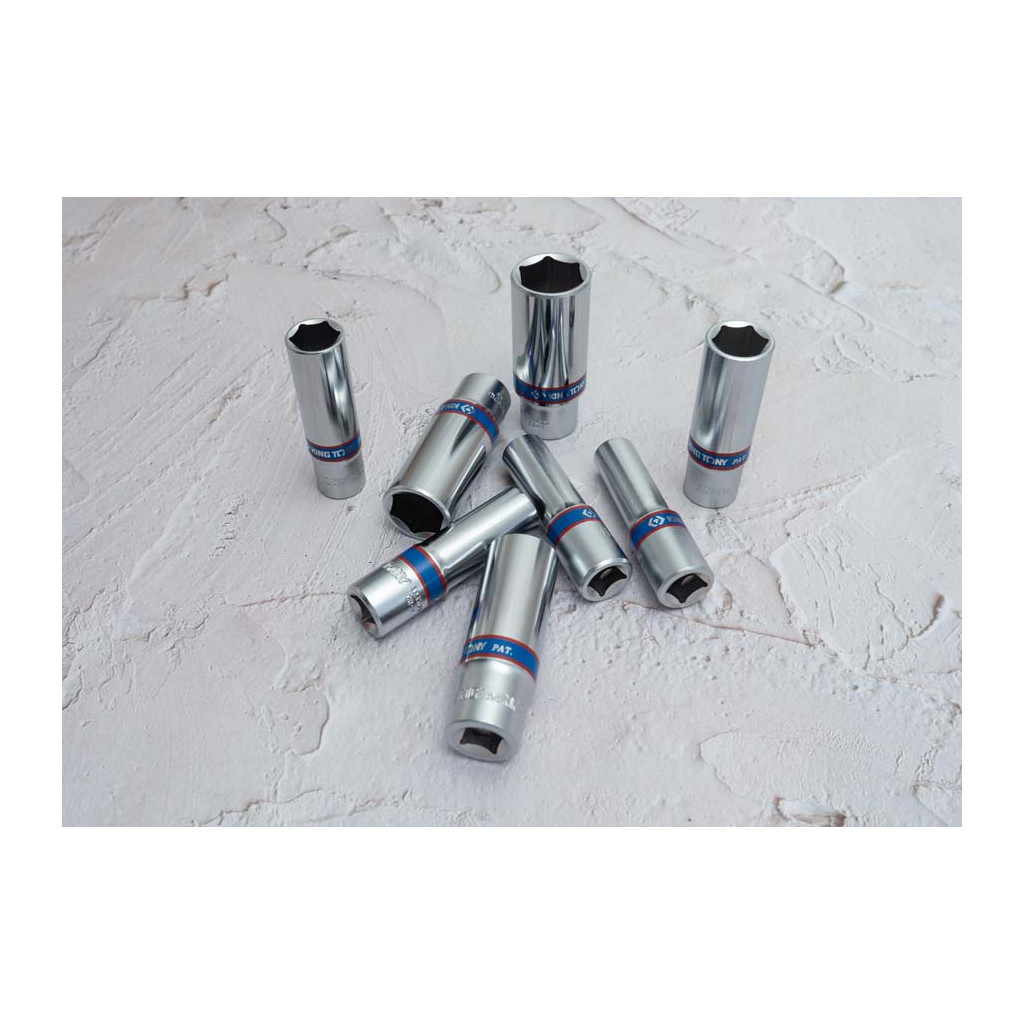 Набір головок KING TONY 3/8" 8 шт. (3508MR) - зображення 6