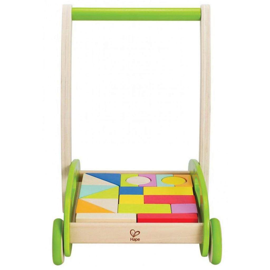 Ходунки Hape Каталка-ходунки з кубиками (E0371) - изображение 2
