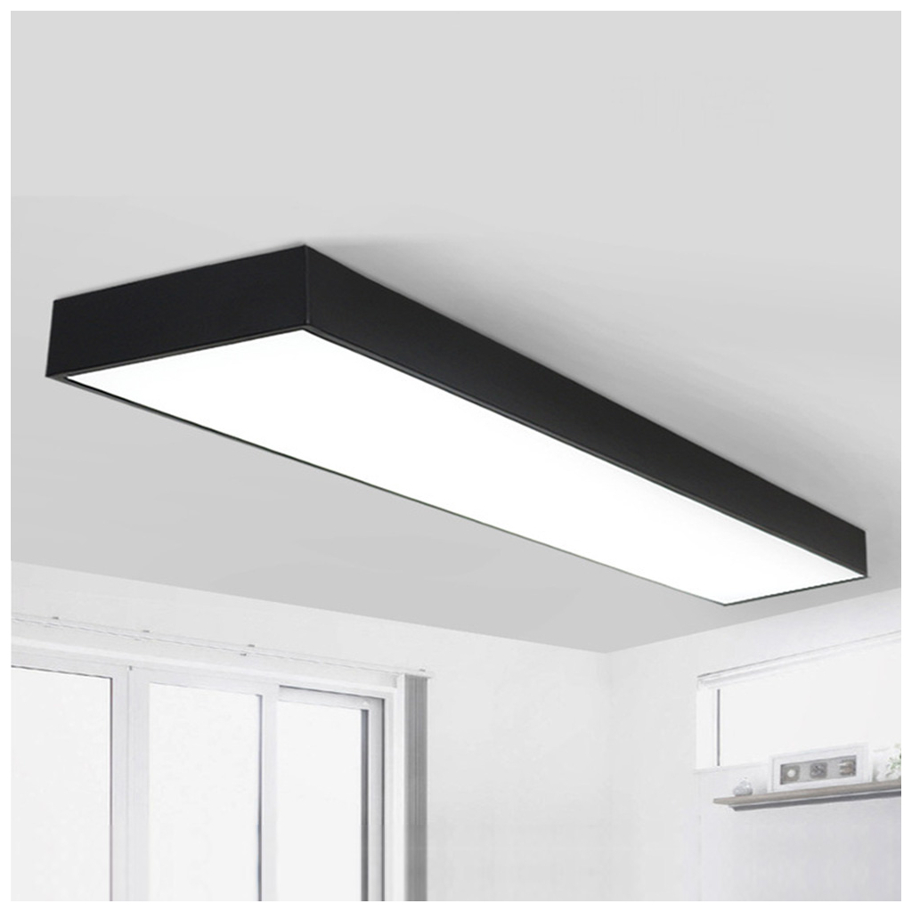 Світильник Євросвітло Sign-48 підвісний лінійний на тросах 48Вт 4200К чорний - изображение 4