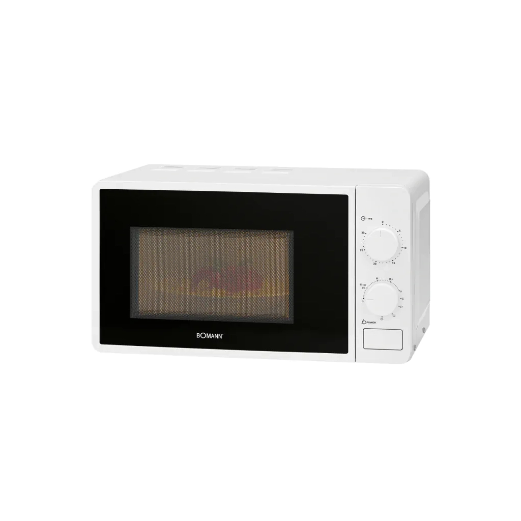 Мікрохвильова піч Bomann MWG 6015 CB white (MWG6015CB white) - зображення 1
