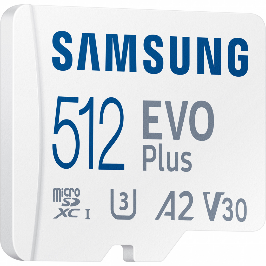 Карта пам'яті Samsung 512GB microSDXC class 10 UHS-I U3 V2 Evo Plus (MB-MC512KA/RU) - зображення 2