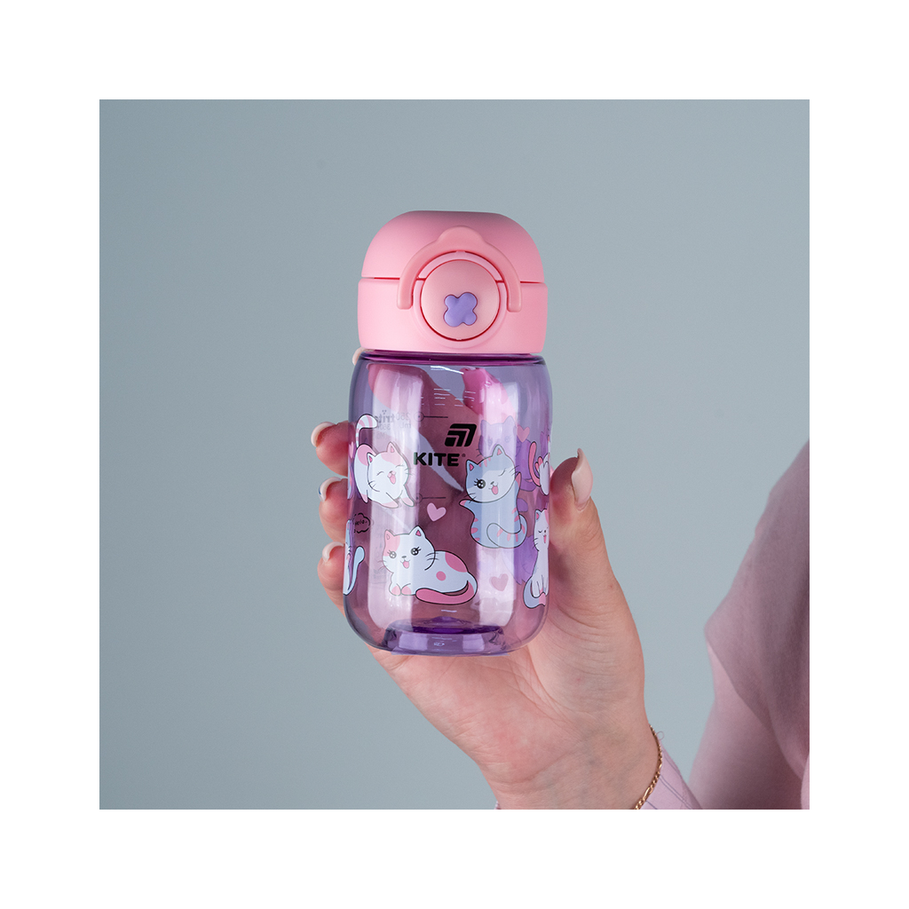 Пляшка для води Kite 360 мл, Cats (K25-1235-1) - зображення 5
