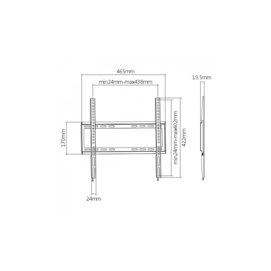 Кронштейн Brateck KL22-44F - зображення 2
