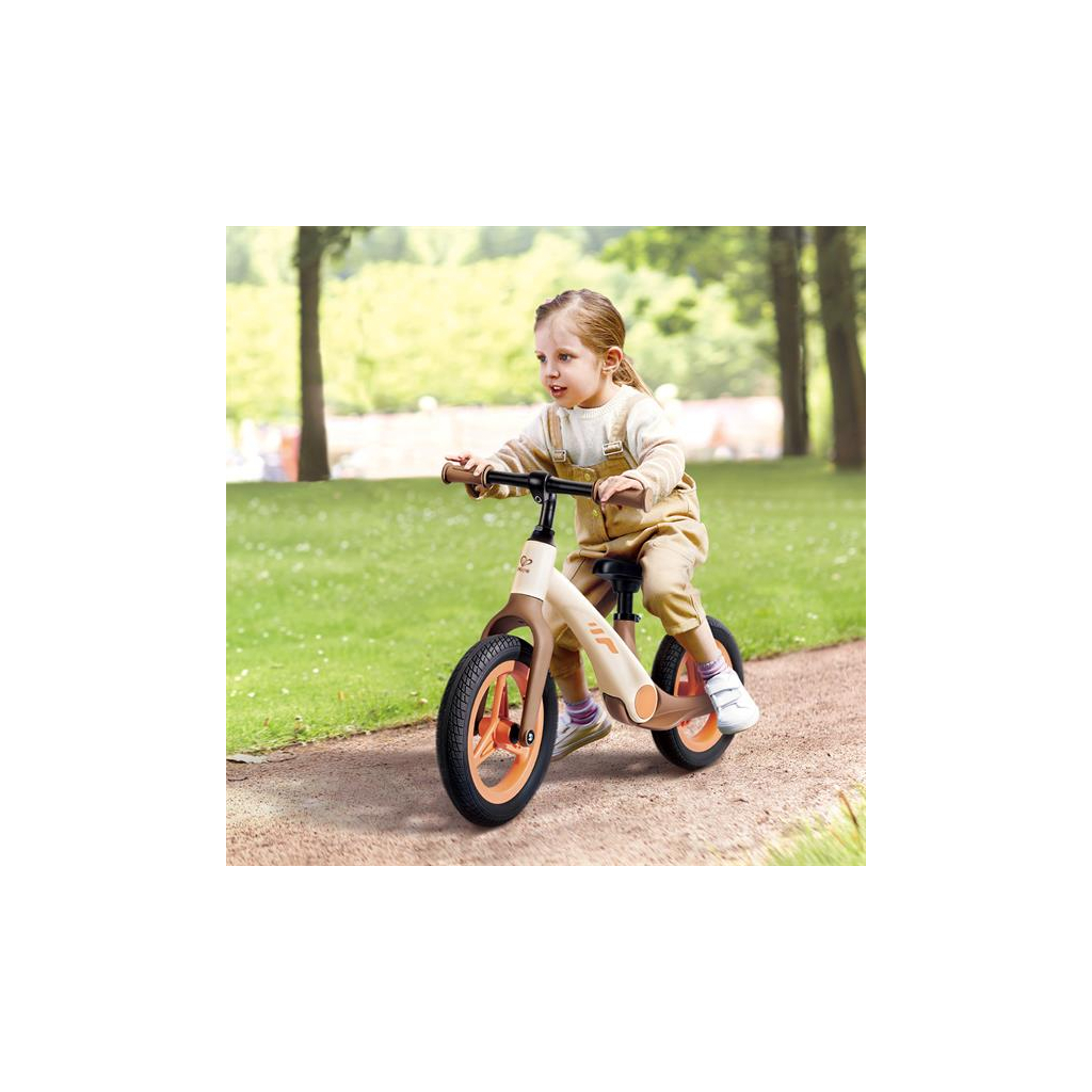 Біговел Hape двоколісний 12" бежевий (E1210) - зображення 10