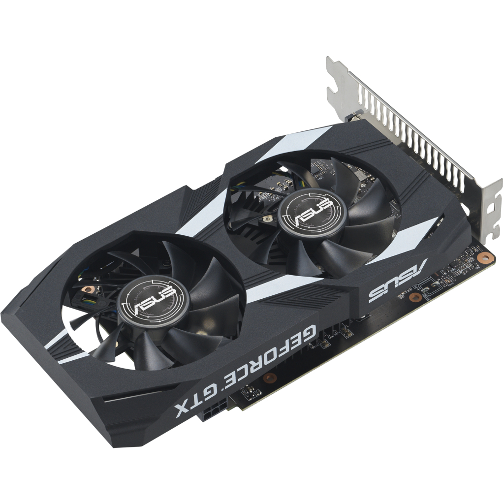 Відеокарта ASUS GeForce GTX1650 4096Mb DUAL OC D6 P EVO (DUAL-GTX1650-O4GD6-P-EVO) - зображення 5