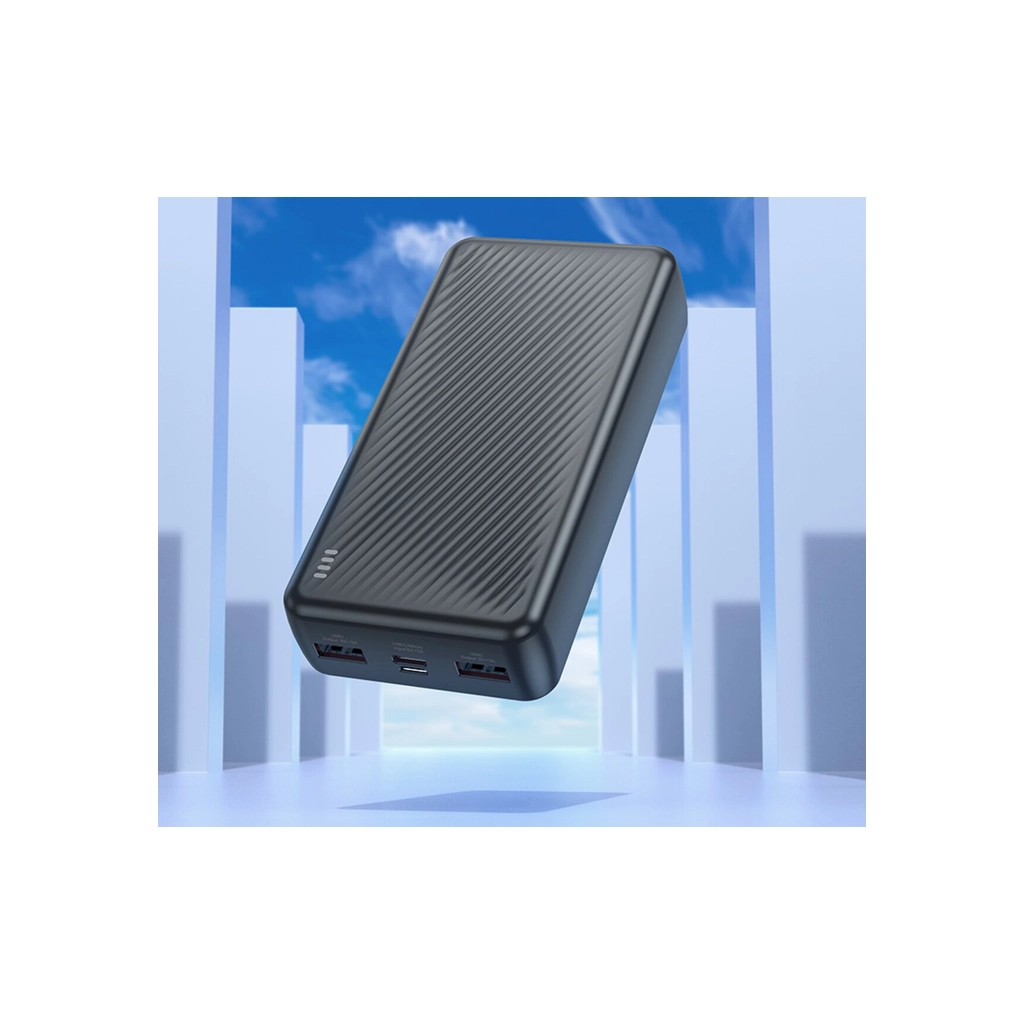 Батарея універсальна BOROFONE 20000mAh BJ55A Graceful Black (6941991111785) - зображення 5