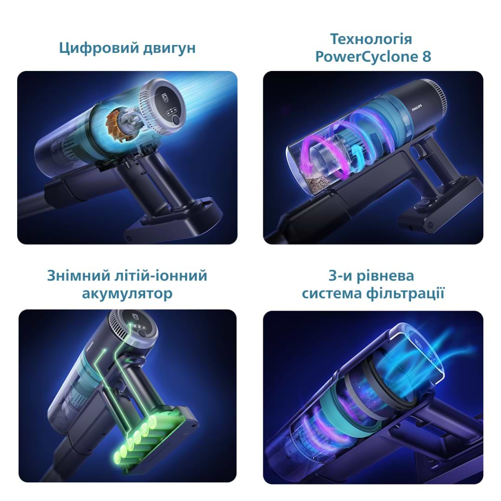 Пилосос Philips XC3131/01 - изображение 7