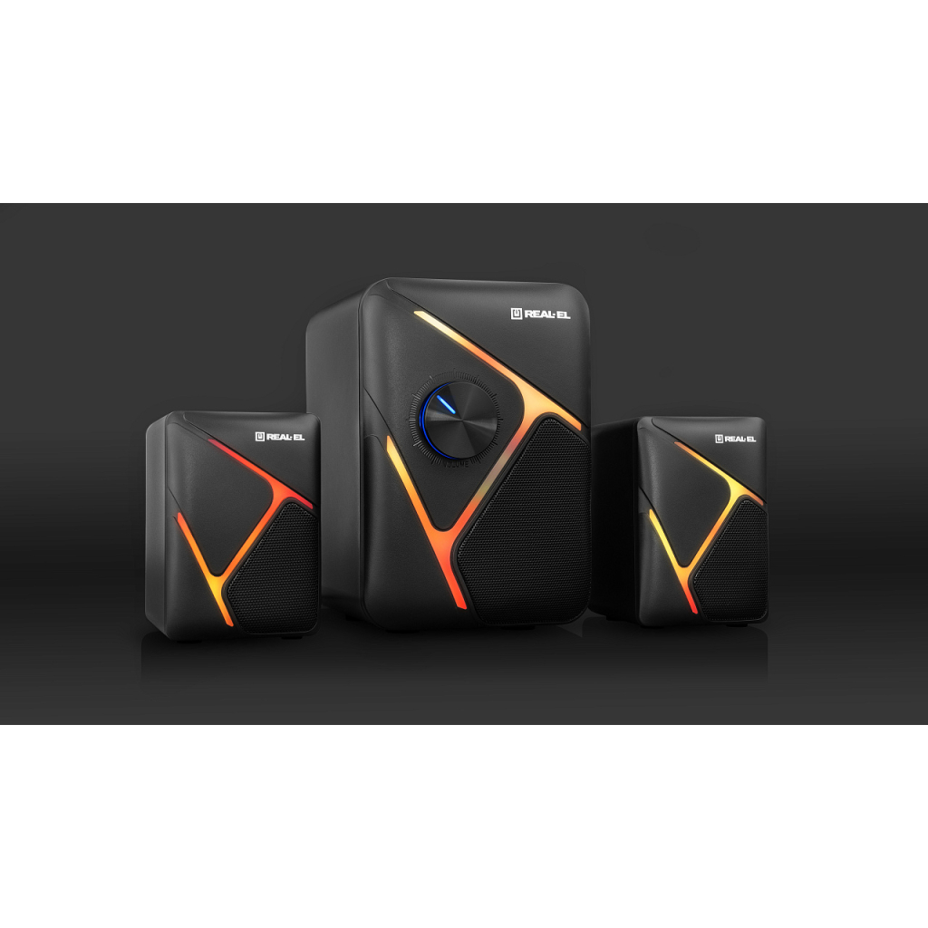 Акустична система REAL-EL M-320 Black (EL121300014) - зображення 9
