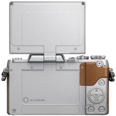 Цифровий фотоапарат Panasonic DMC-GF7 Kit 12-32mm Brown (DMC-GF7KEE-T) - зображення 5