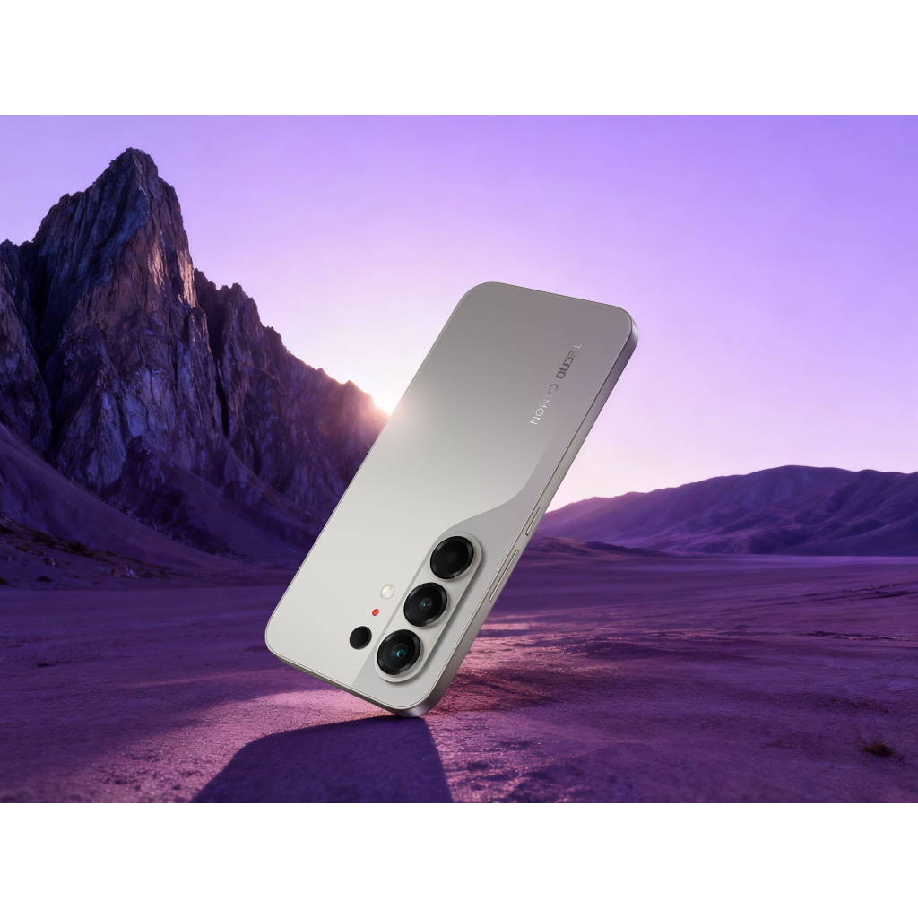 Мобільний телефон Tecno Camon 50 8/256Gb Nebula Titanium (4894947116179) - изображение 4