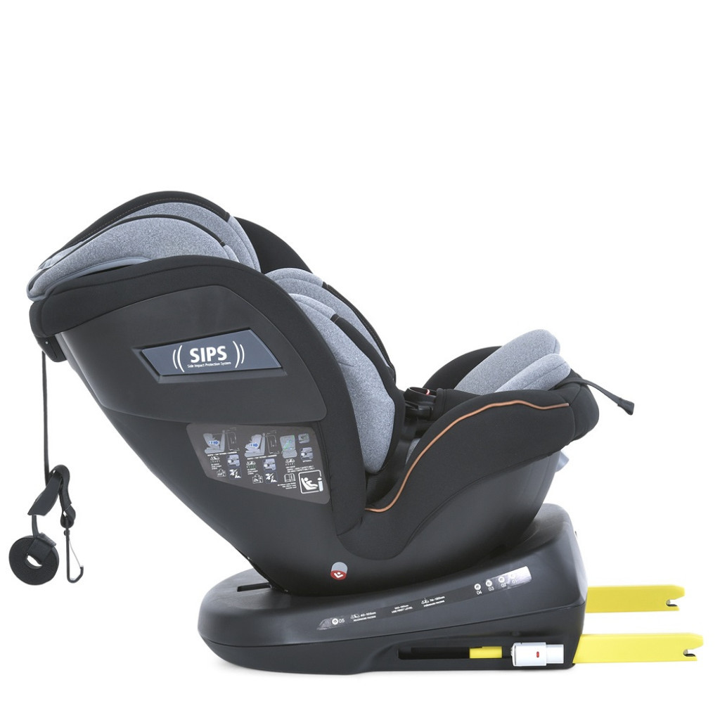 Автокрісло El Camino I-CON (0-36кг) (ME 1117 melange ult gray) - зображення 7