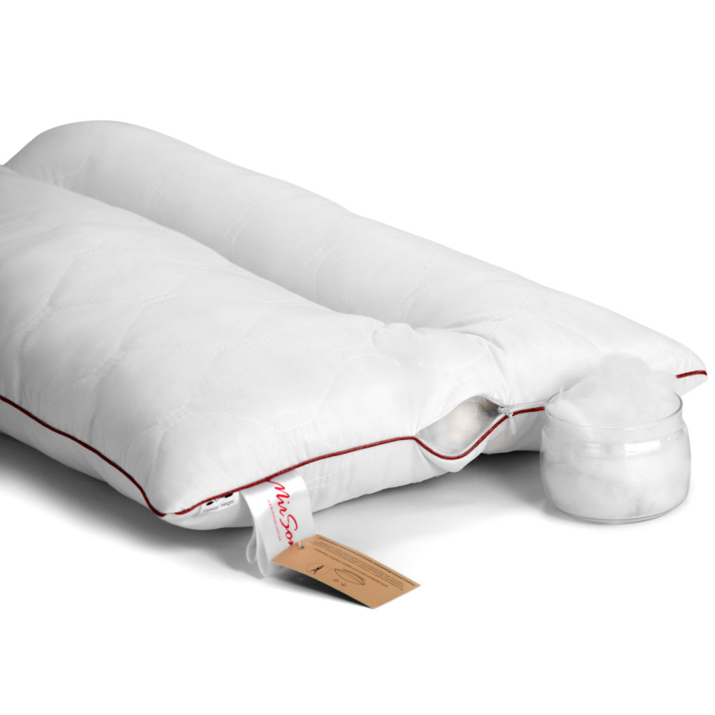 Подушка MirSon ортопедична Deluxe Eco Jojo 182 середня 50x70 см (2200000398536) - зображення 3
