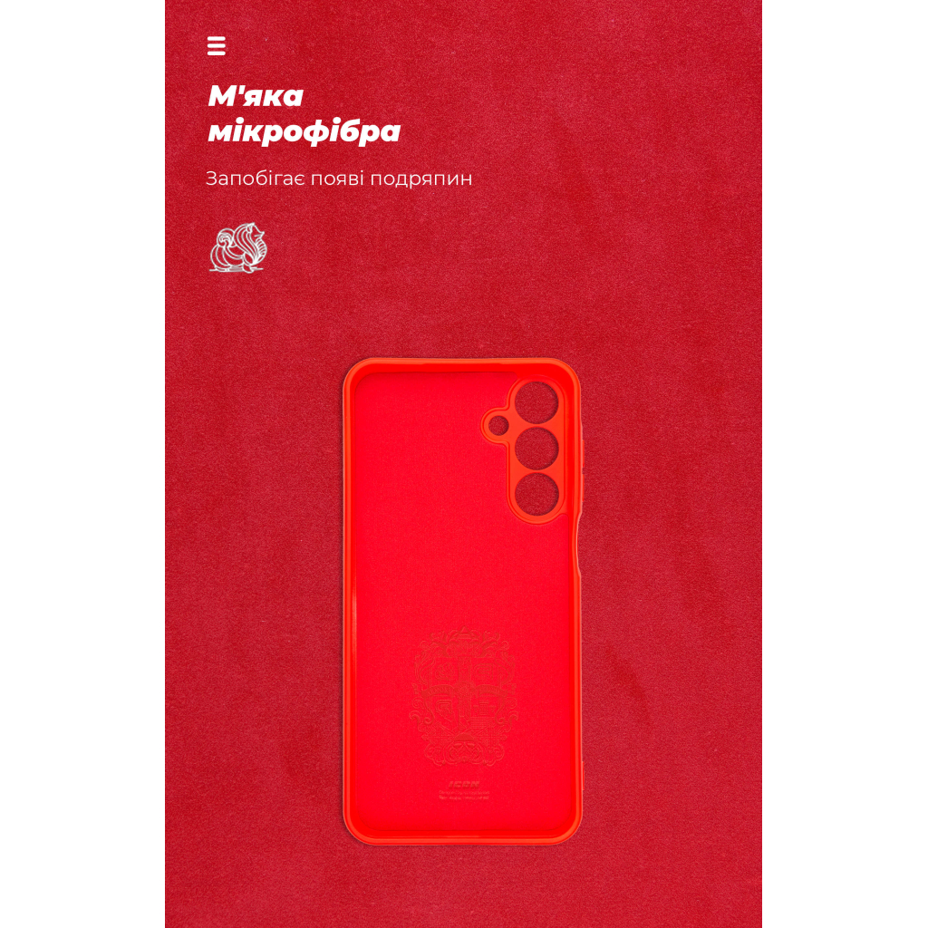 Чохол до мобільного телефона Armorstandart ICON Tecno Spark 30C 4G (kl5) Camera cover Red (ARM81205) - зображення 4