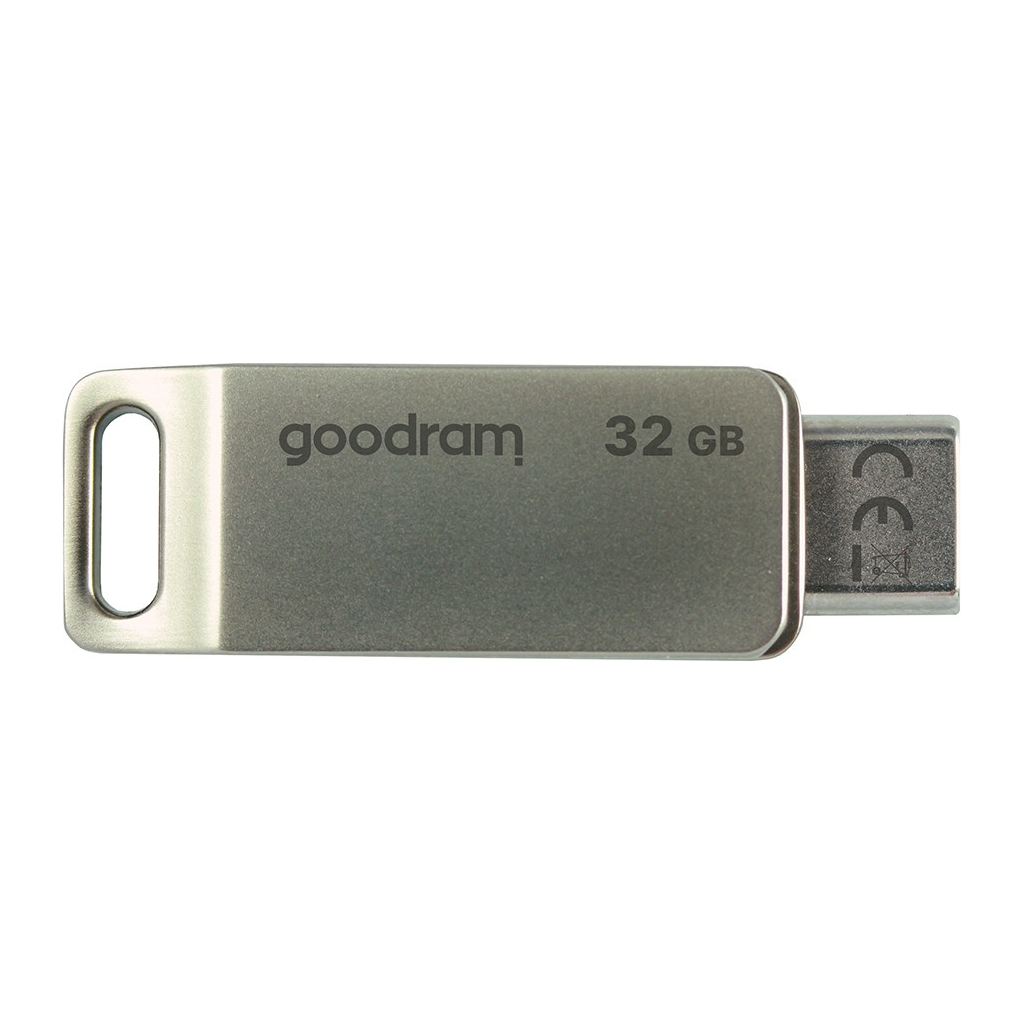 USB флеш накопичувач Goodram 32GB ODA3 Silver USB 3.0 / Type-C (ODA3-0320S0R11) - зображення 2