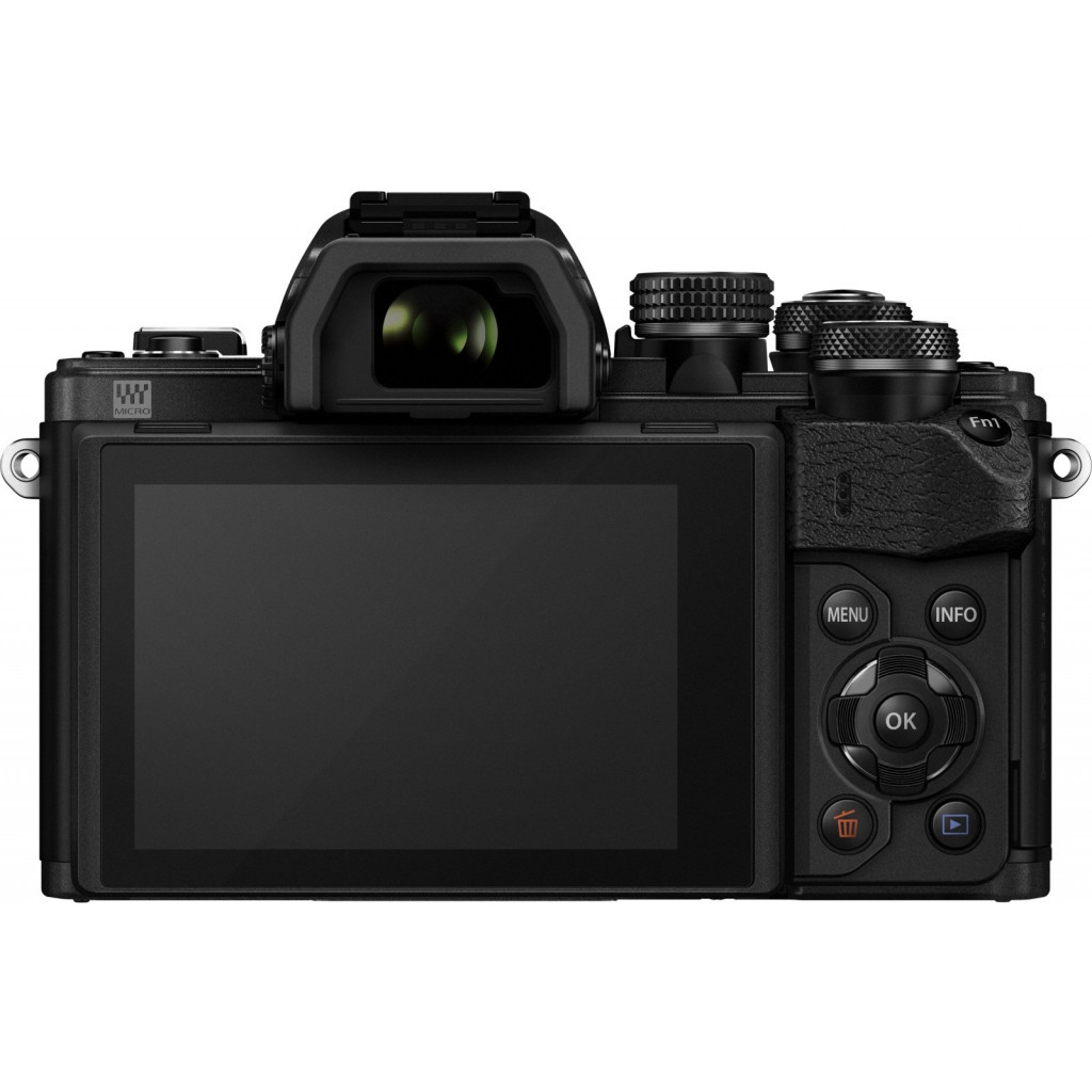 Цифровий фотоапарат Olympus E-M10 mark II 14-42 mm Kit black (V207051BE000) - зображення 5