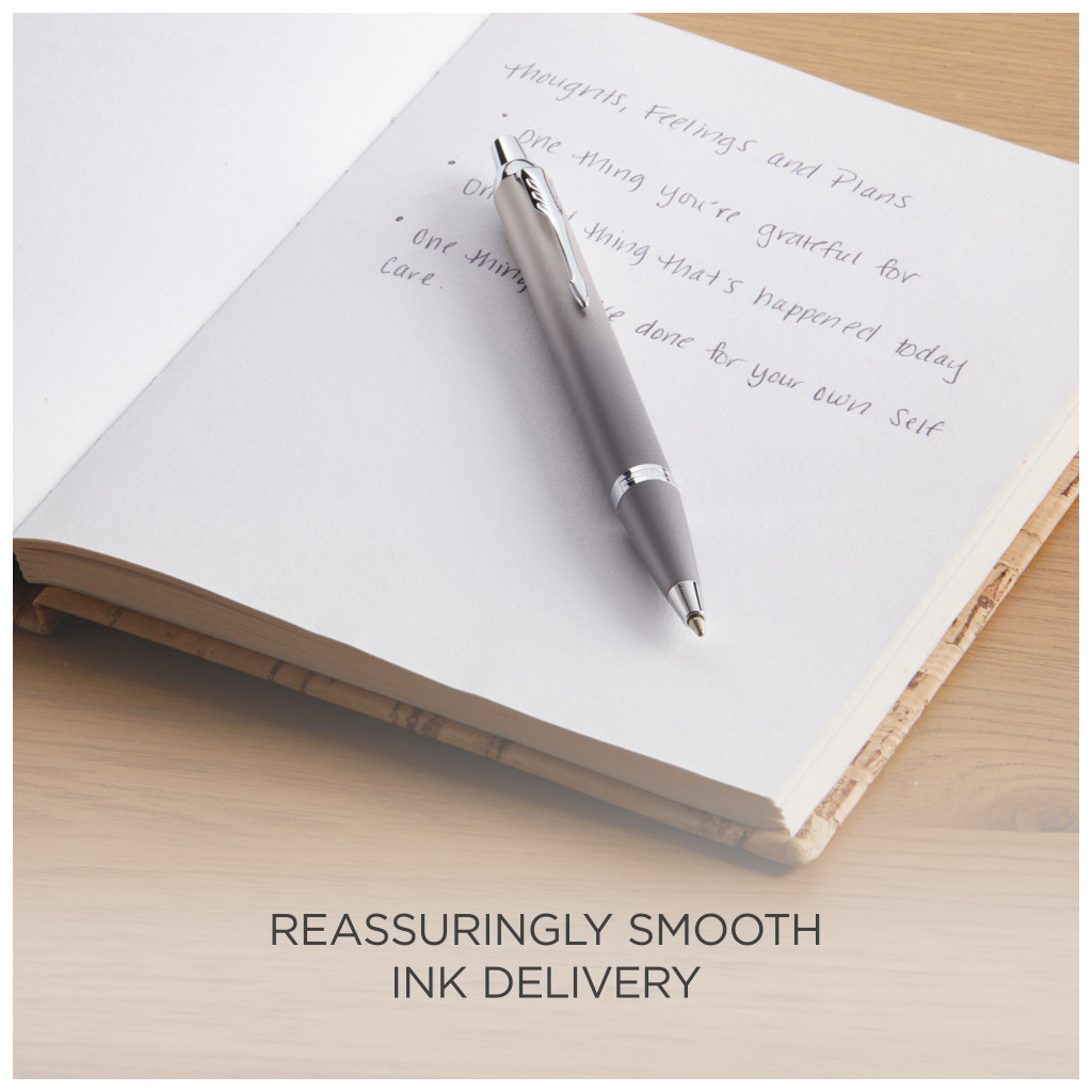 Ручка кулькова Parker IM 17 Rituals Grey CT BP + Пакет Parker Rituals (29 232) - изображение 3