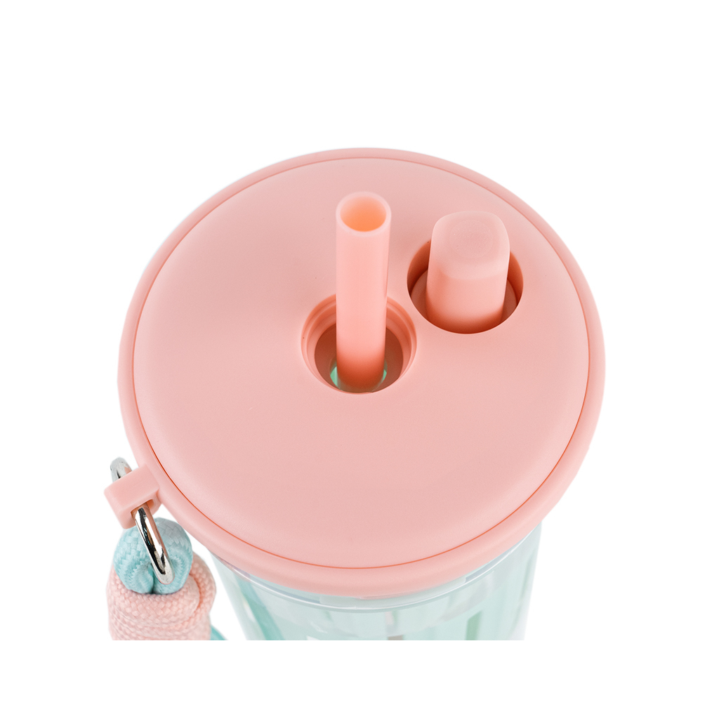 Пляшка для води Kite 650 мл, рожево-зелений (K25-1219-1) - зображення 3