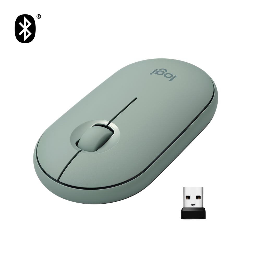 Мишка Logitech M350 Wireless Eucalyptus (910-005720) - зображення 1