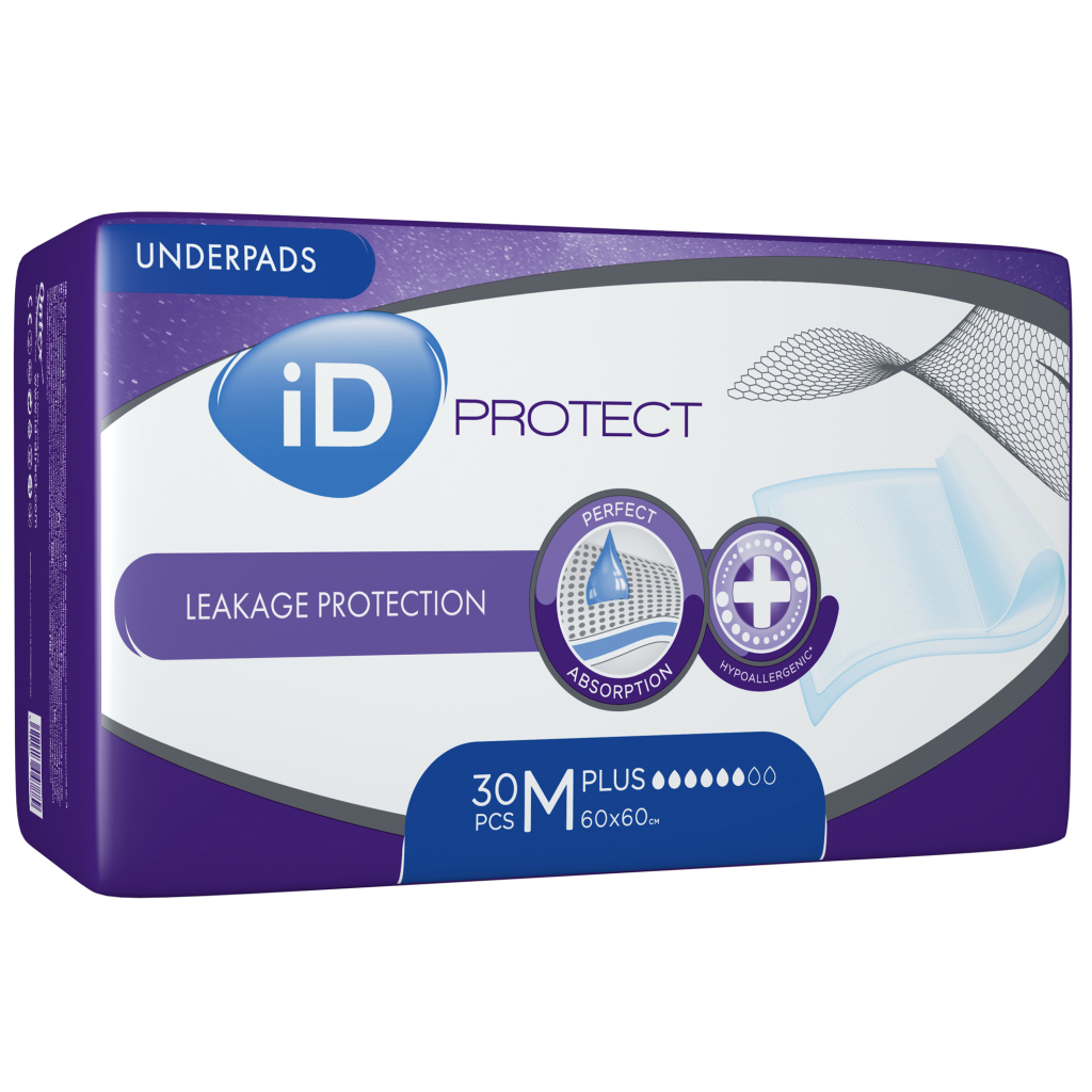 Пелюшки для малюків ID Plus 60x60 30 шт (5411416047889) - зображення 2