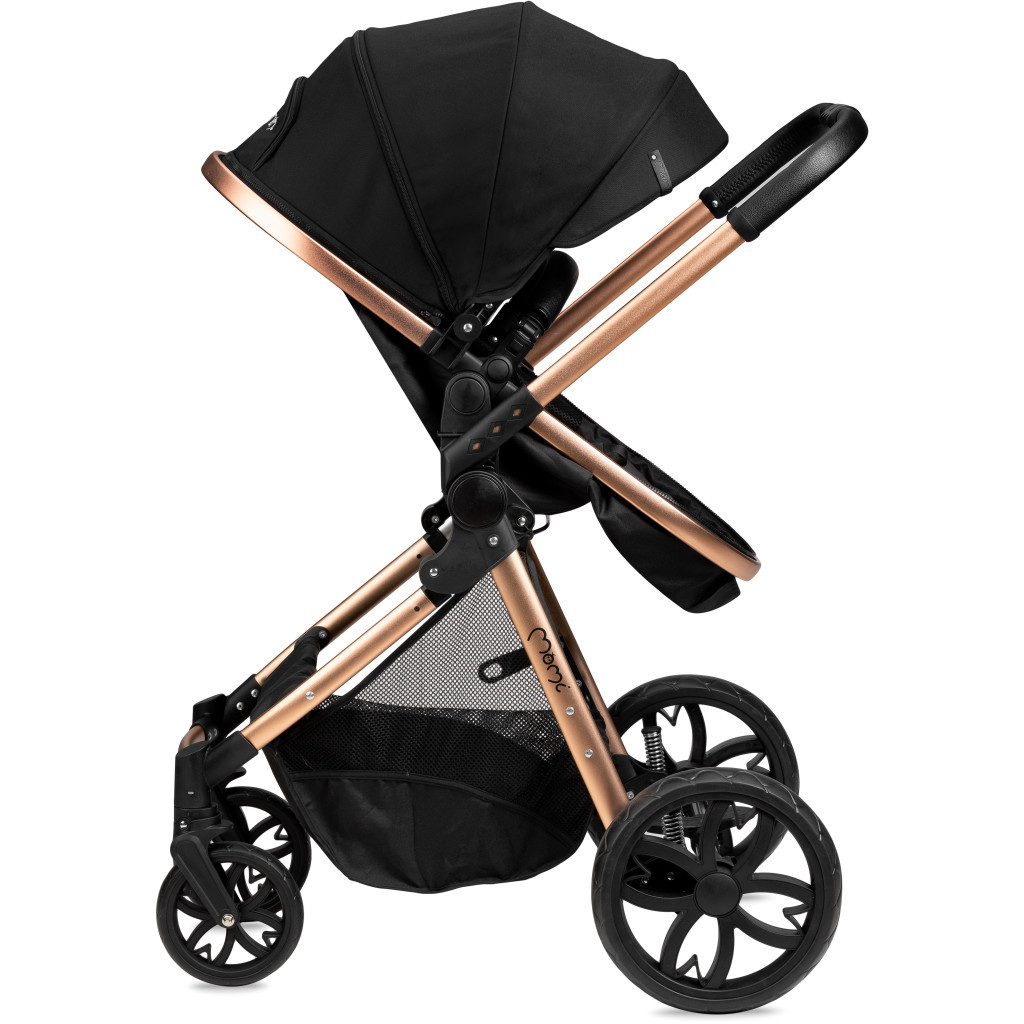 Коляска MoMi 2 в 1 Limuru Black (WOSP00029) - зображення 6