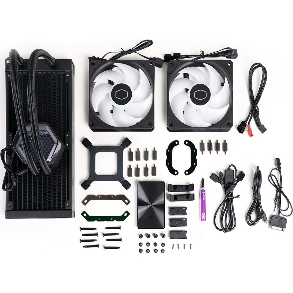 Система рідинного охолодження CoolerMaster MasterLiquid 240 Atmos (MLX-D24M-A25PZ-R1) - зображення 7