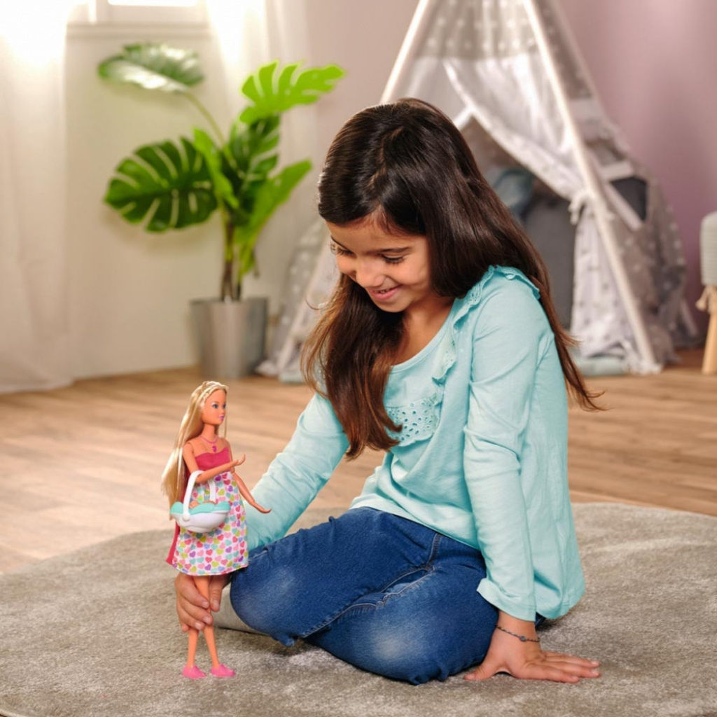 Лялька Simba Штеффі вагітна з аксесуарами (5733480) - зображення 4