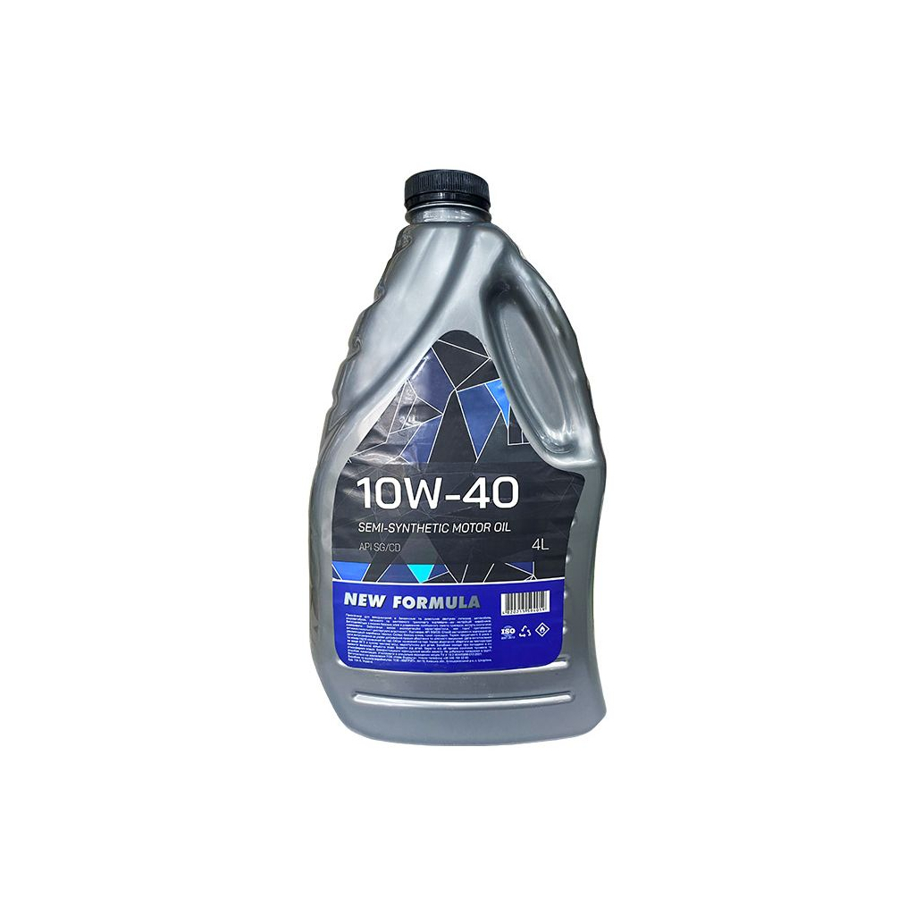 Моторна олива NEW FORMULA 10w-40 (SG/CD) кан. 4л ПЕТ (3,3кг) (NF197727) - зображення 1