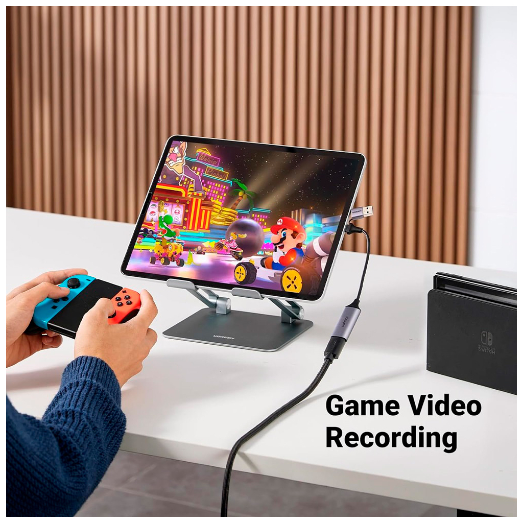 Перехідник USB/USB-C to HDMI 4K/60Hz Ugreen (40189) - зображення 6