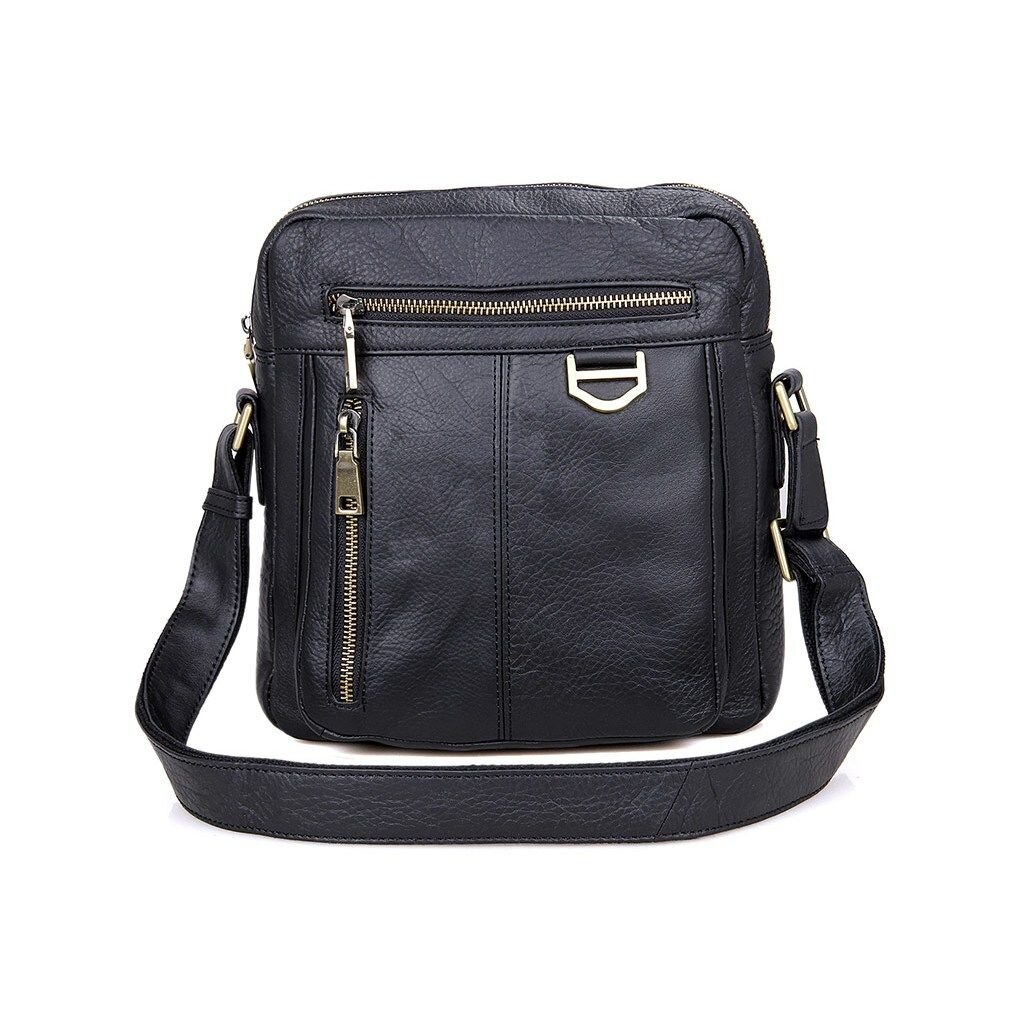 Сумка Vintage Через плече Чорна (14436) - зображення 2