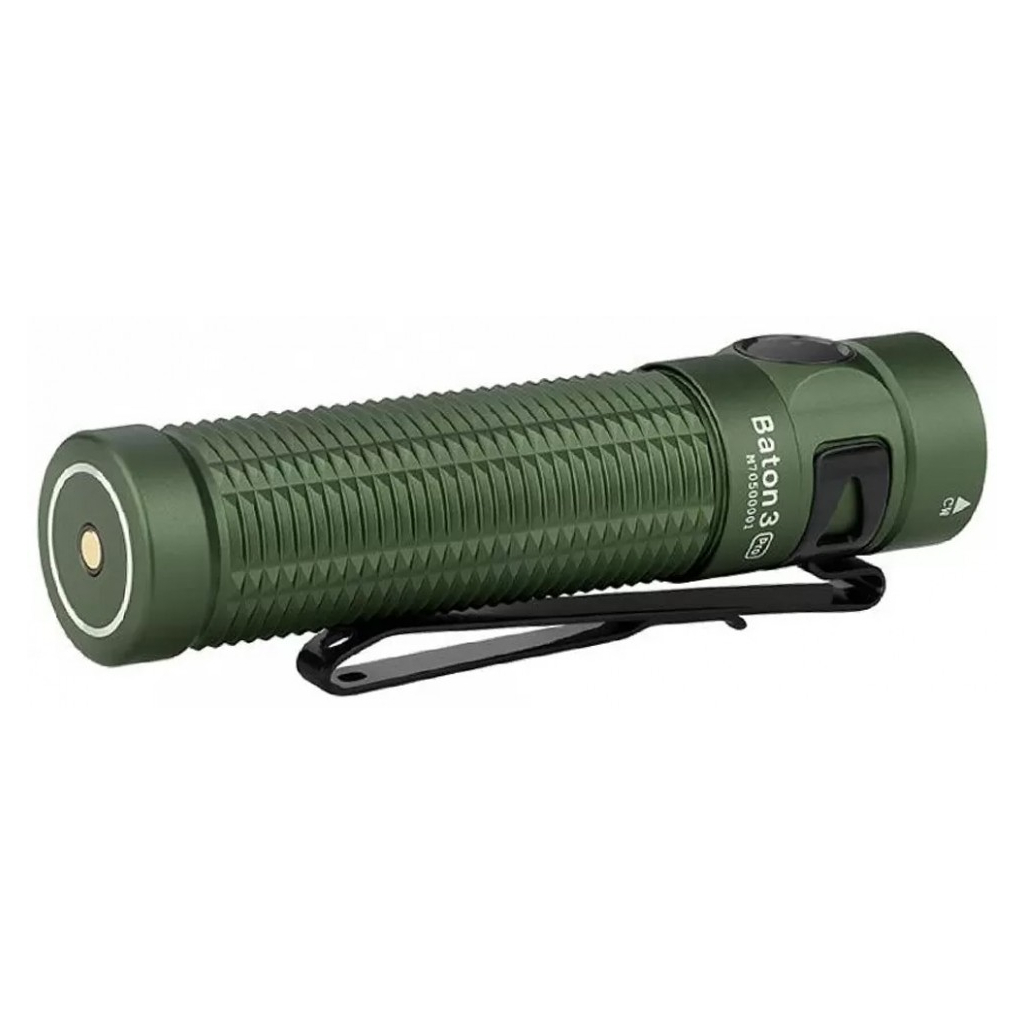 Ліхтар Olight Baton 3 Pro OD Green - зображення 2