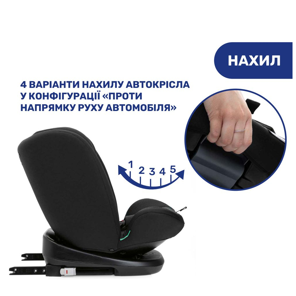 Автокрісло Chicco Mokita Air i-Size Сіре (87034.21) - зображення 5