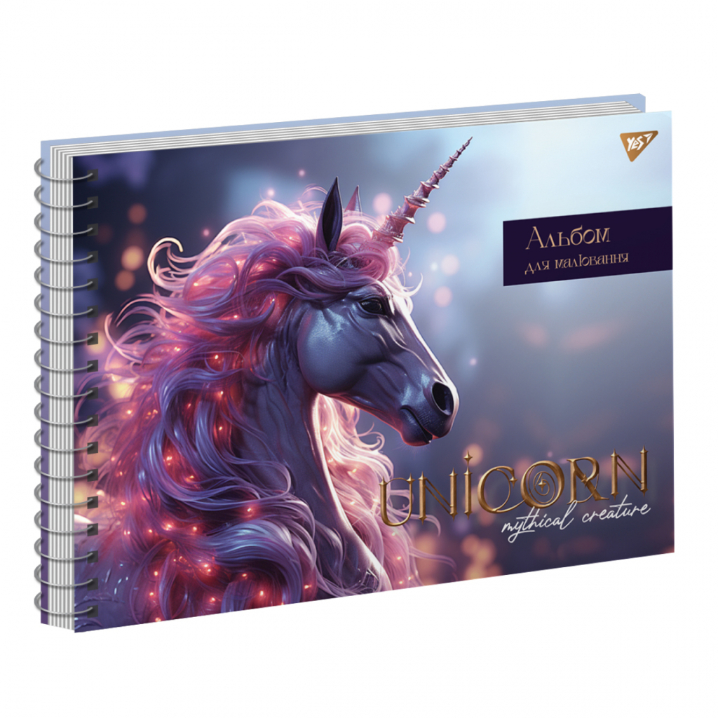 Альбом для малювання Yes А4 40 Спіраль Mystical animals (130574) - зображення 1