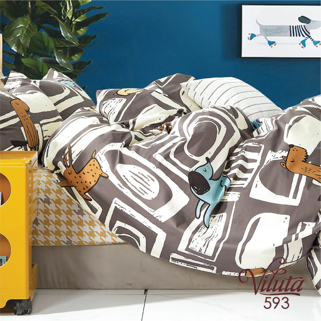 Постільна білизна Viluta Сатин Твіл 593 214х150 підліткова (593_pd) - зображення 1