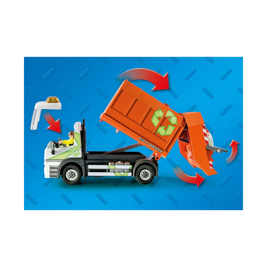 Конструктор Playmobil Сміттєвоз (6336532) - изображение 4