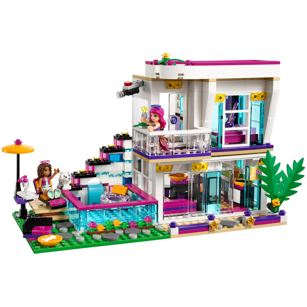Конструктор LEGO Friends Поп-зірка Дім Ліві (41135) - зображення 4