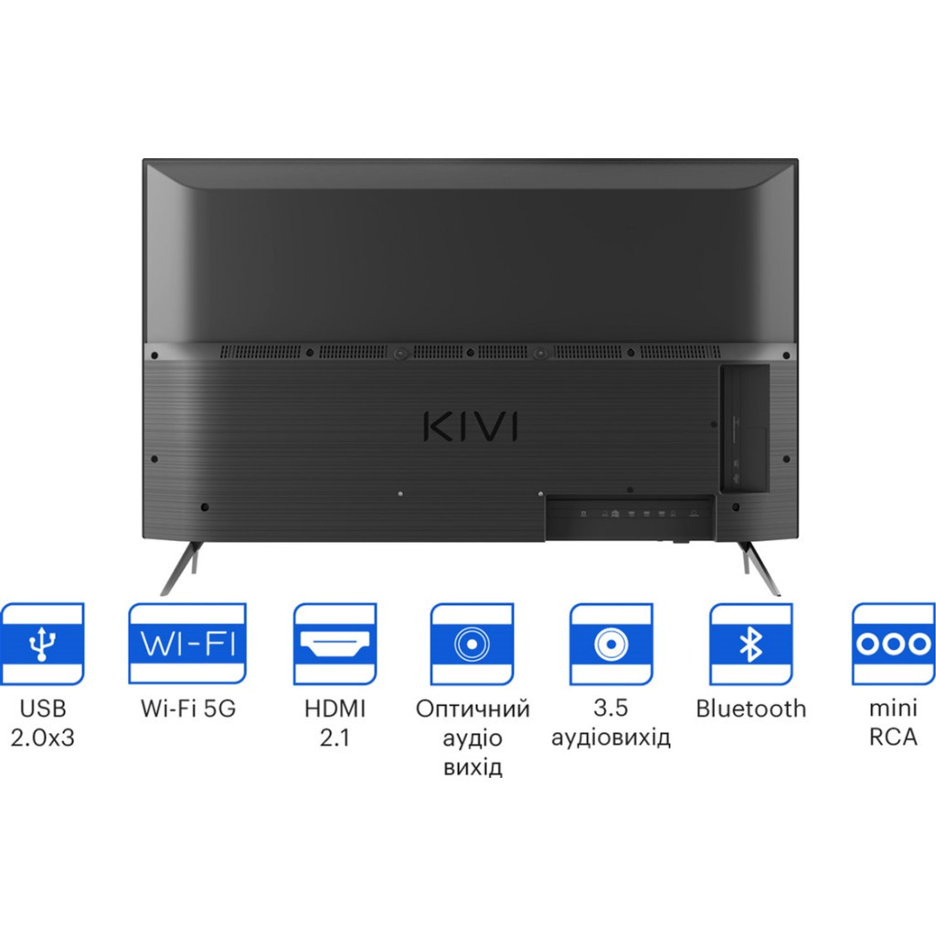 Телевізор Kivi 43U750NB - зображення 12