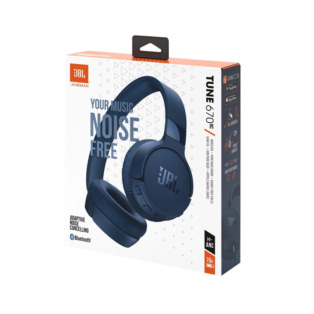 Навушники JBL Tune 670NC Blue (JBLT670NCBLU) - зображення 4