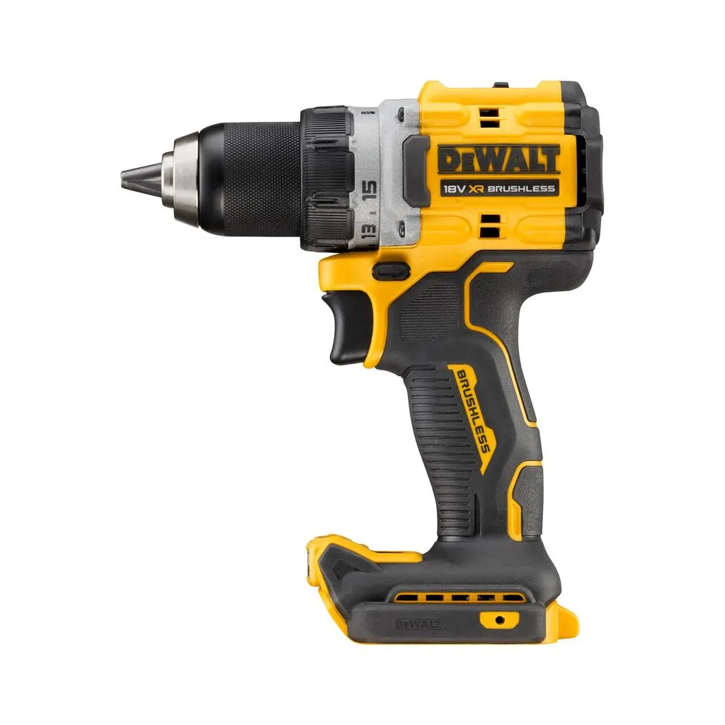 Шуруповерт DeWALT XR Li-Ion 18V, 90 Нм, 0-650/0-2000 об/хв (без АКБ та ЗУ) (DCD800NT) - зображення 2