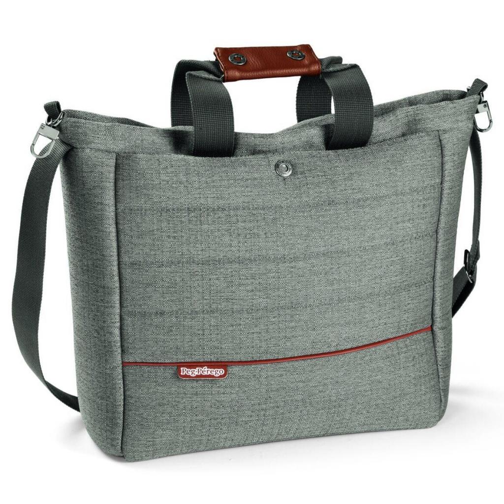 Сумка для мами Peg-Perego All Day Bag Polo (бежево-сіра) (IABO4400-BA53) - зображення 1