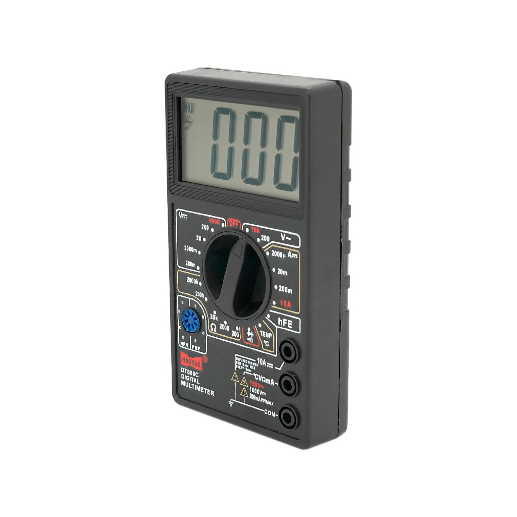Цифровий мультиметр HAOYUE DT-860C, щупи, термопара, Box (HAOYUE DT-860C) - зображення 1