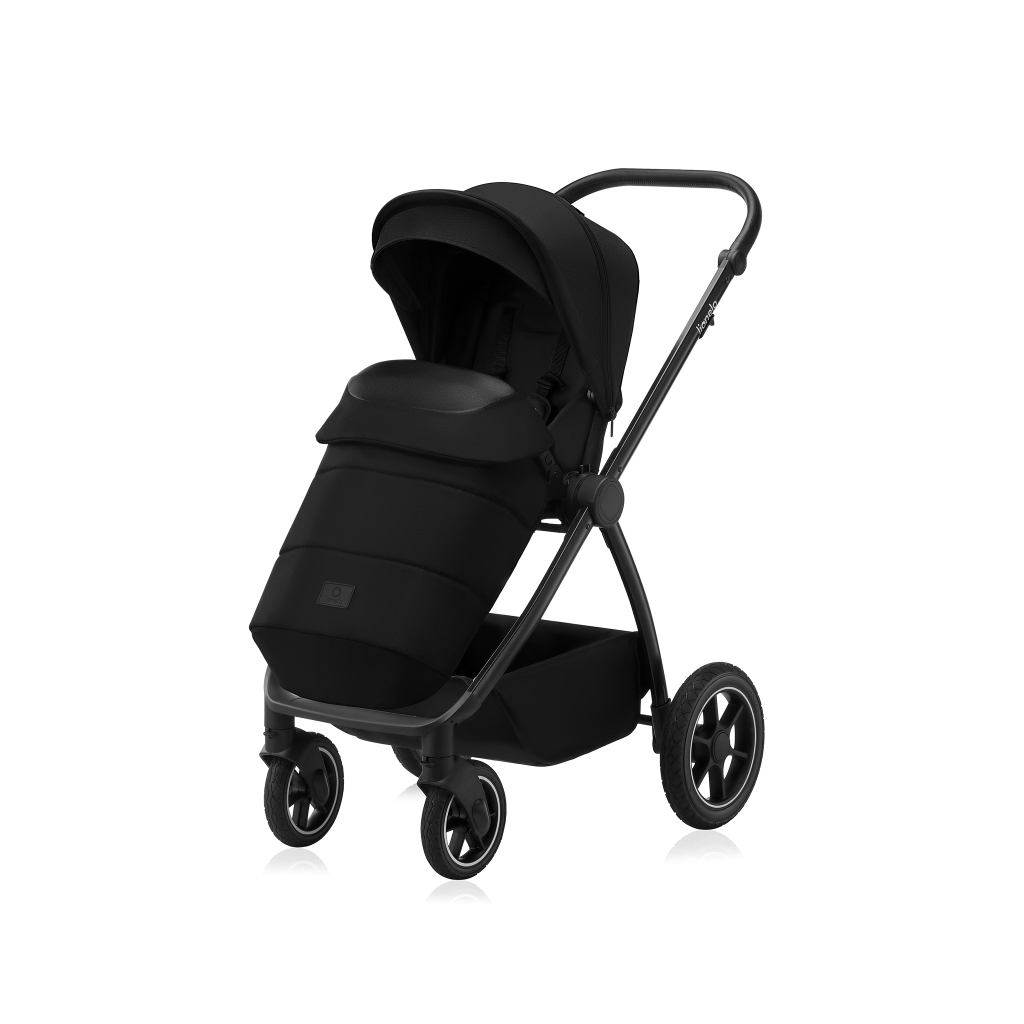 Коляска Lionelo 3 в 1 MERIL 3IN1 BLACK ONYX (LO-MERIL 3IN1 BLACK ONYX) - зображення 3