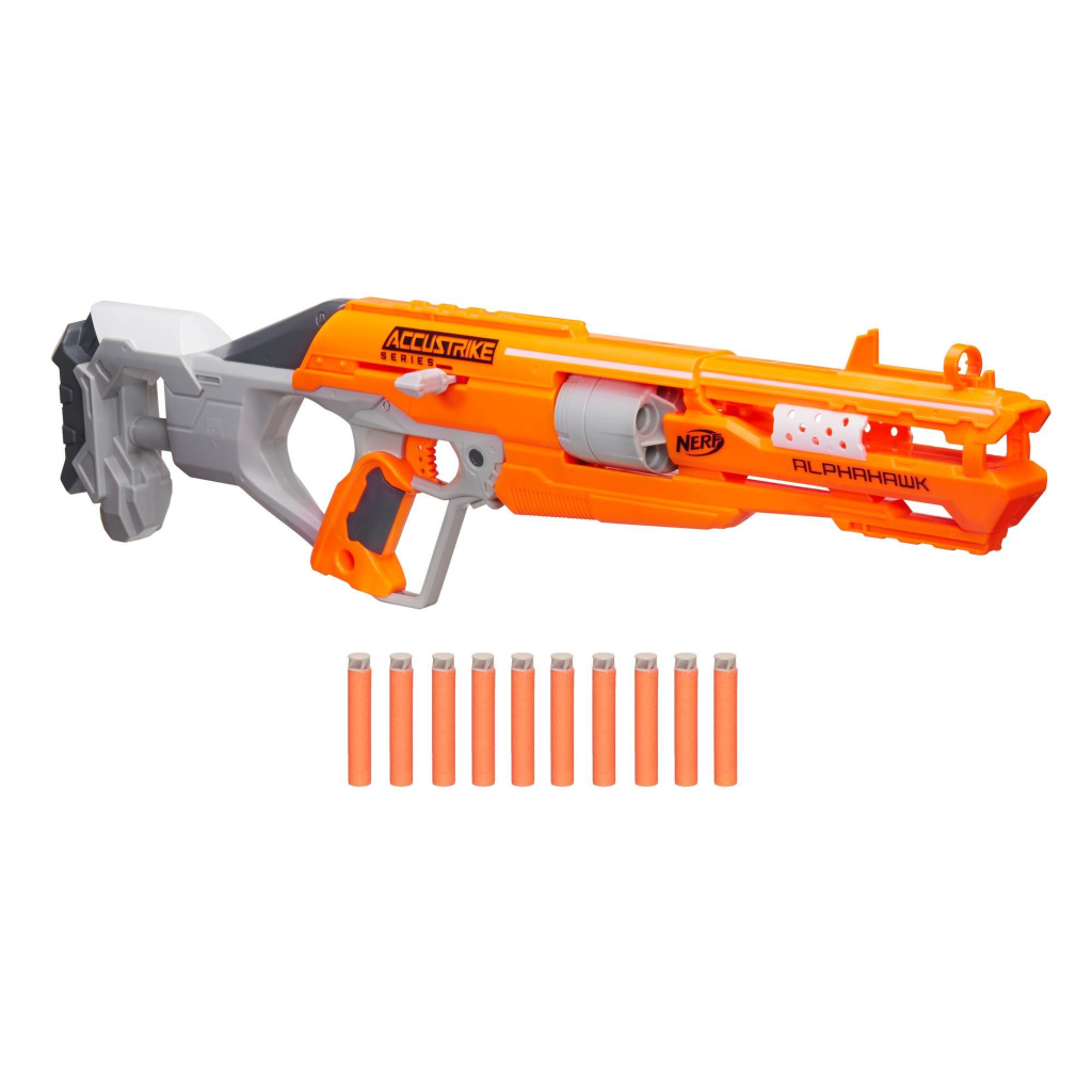Іграшкова зброя Hasbro Nerf Elite AccuStrike AlphaHawk (B7784) - изображение 1