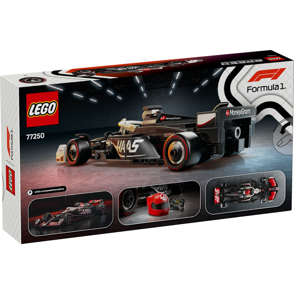 Конструктор LEGO Speed Champions Автомобіль для перегонів MoneyGram Haas F1 Team VF-24 (77250) - зображення 7