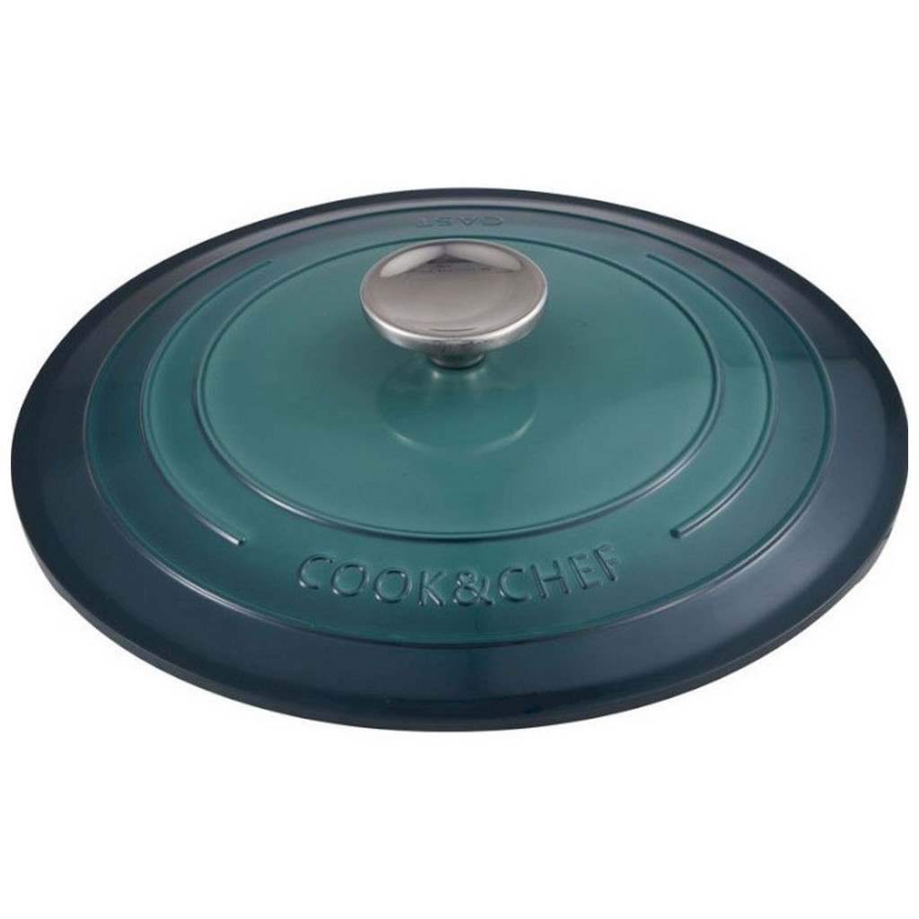 Сотейник Bergner Excalibur з кришкою 24 см Green (BG-36103-GR) - зображення 5