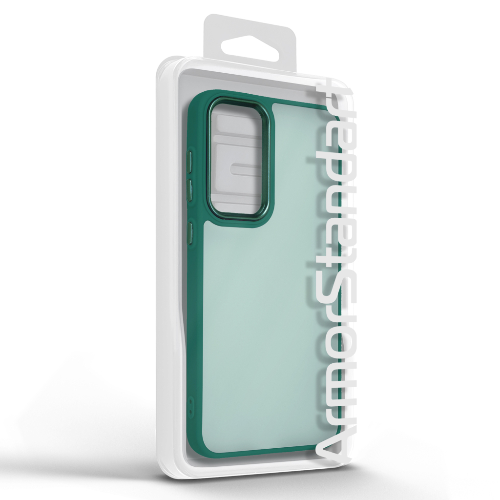 Чохол до мобільного телефона Armorstandart Frame Samsung A36 5G Dark Green (ARM84812) - зображення 3