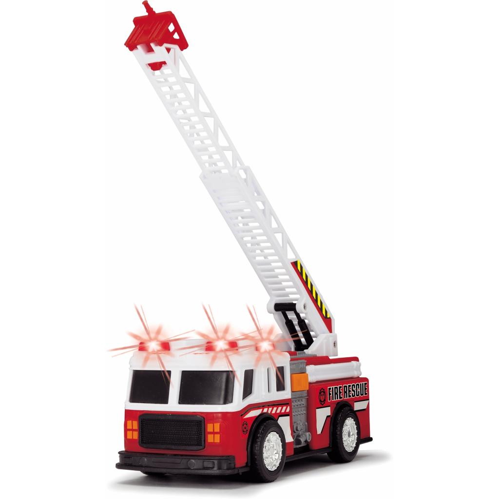 Спецтехніка Dickie Toys Пожежна служба зі світловими та звуковими ефектами 15 см (3302014) - зображення 4